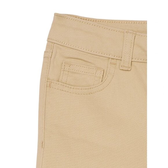 Wonder Nation Girl's Straight Leg Jeans, Size 10(Plus), Modern Fit, Straight Leg - Picture 2 of 3